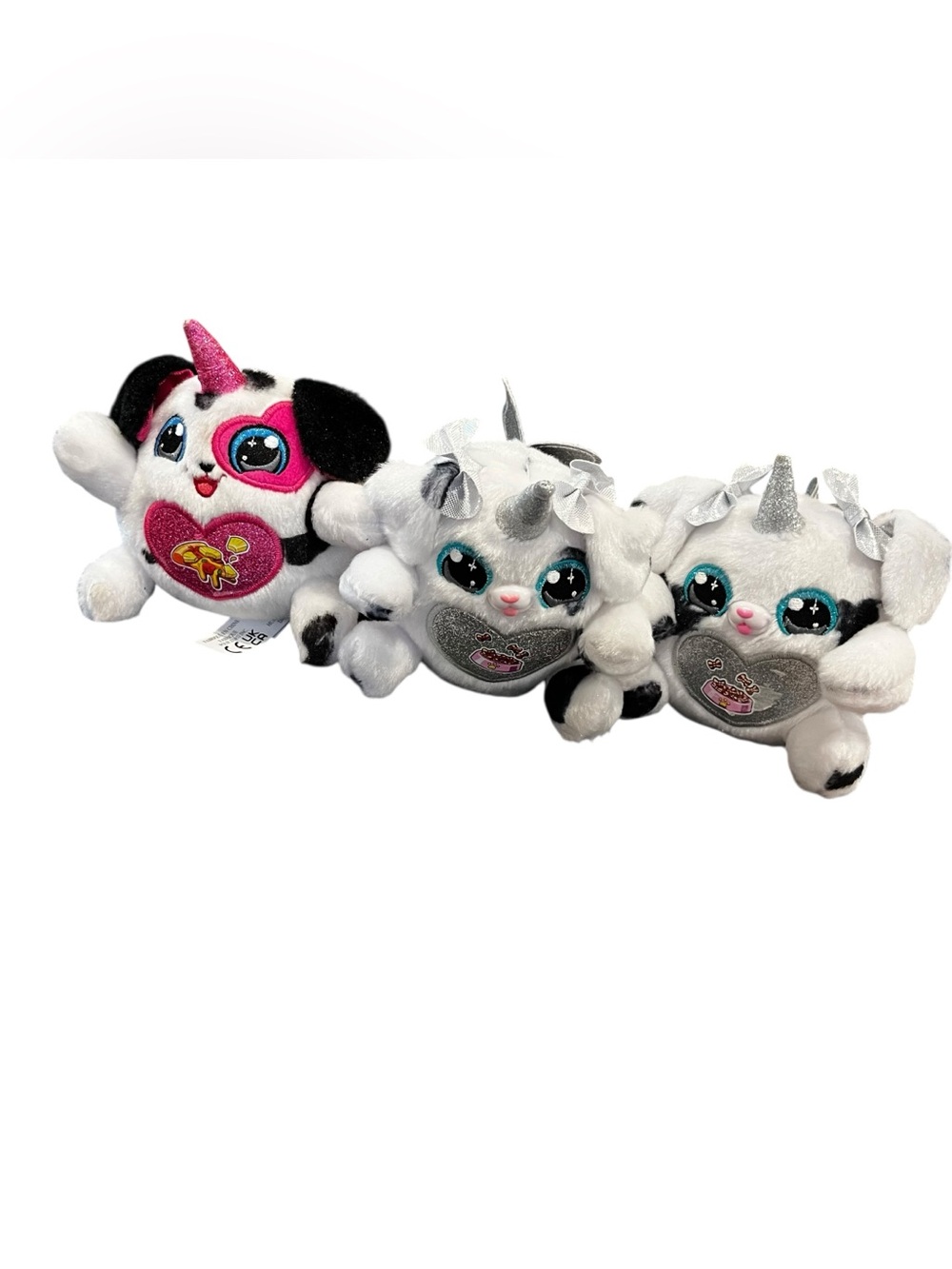 Rainbocorns Zuru Sparkle Heart Surprise unicorn  Plush 5" lot